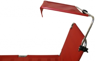Sonnenschutz Suntop Farbton Salbei für FIAM Amigo Gartenliegen