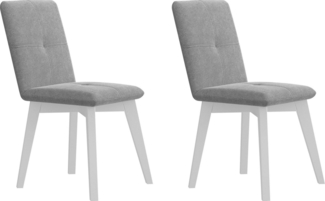 Home affaire 4-Fußstuhl Vita (Set, 2 St), mit verschiedenen Gestellen erhältlich