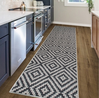 my home Teppich Cordoba auch als Läufer erhältlich, rechteckig, Höhe: 3 mm, In- und Outdoor geeignet, Sisal-Optik, Wetterfest & UV-beständig, Boho