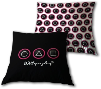 Will You Play Dekokissen – Weiches Kopfkissen für Spielenthusiasten (1 Stück)