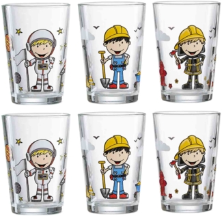 Ritzenhoff & Breker BERUFE Kinderbecher Set Jungen 6-teilig
