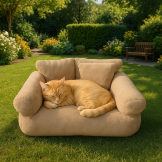 Roxlin Katzenliege Roxlin Katzenbett Sofa flauschig & waschbar, rutschfest