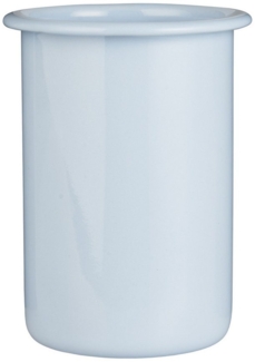 Ib Laursen - Becher Zahnputzbecher Emaille Hellblau 0409-26 Vintage Retro