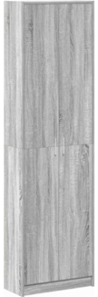 vidaXL Kleiderschrank Graues Sonoma 55 x 25 x 189 cm Holzwerkstoff 3334013