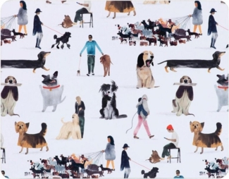 Maxwell & Williams GI0321 Tischsset 4-tgl. BEST FURRY FRIENDS 34 x 26,5 cm, MDF, in Geschenkbox