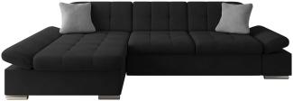 Ecksofa Montana (Uttario Velvet 2980 + Uttario Velvet 2980 + Uttario Velvet 2972, Seite: Links)