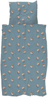 Snurk Hedgy Bettbezug - 140x200/220 cm - Blue