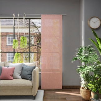 Neutex for you! Schiebegardine Libre-ECO, Paneelwagen (1 St), halbtransparent, Jacquard, nach Maß
