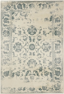 Interiyou Teppich Suzuka, Rechteckig, Höhe: 6 mm, Teppich Kurzflor, Vintage, Orientalisch, Wohn- und Schlafzimmer