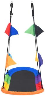 Nestschaukel mit Fahnen 165x70 cm