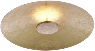 PLATE Paul Neuhaus Deckenleuchte, gold 1xLED-Board 25W 3000K Innenleuchte, IP20 11238