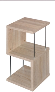 Regal Elga 33x33x65 Bücherregal Standregal eiche sägerau 14806