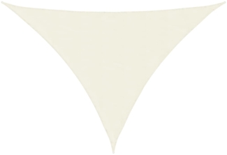 vidaXL Sonnensegel Oxford-Gewebe Dreieckig 4x4x5,8 m Creme 135232