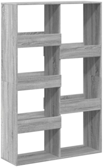 vidaXL Bücherregal Grau Sonoma 100x33x155,5 cm Holzwerkstoff 3309398