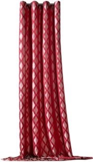 Weckbrodt Vorhang Raute, Ösen (1 St), blickdicht, Jacquard, Jacquard, strukturiert, blickdicht, Muster Raute, Gardine, Store