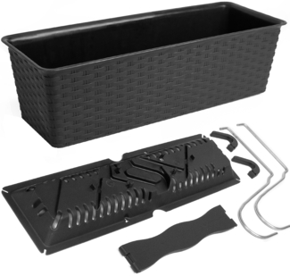 Prosperplast Planter box Rato Square anthracite