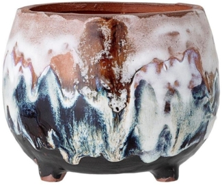 Bloomingville Blumentopf Bjanka, aus Terracotta, 14 x 11 cm, Dänisches Design