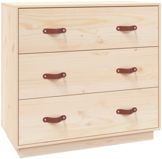 vidaXL Sideboard 80x40x75 cm Massivholz Kiefer 820107