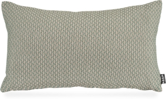 H.O.C.K. Dekokissen Linocea, Outdoorkissen inkl. Füllung, 45x45cm, Dekokissen, salbei, gemustert