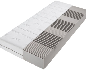 Kaltschaummatratze Grand Master, ergonomische Matratze 7 Zonen, Beco, (H4), Matratze 80x200 cm, 26cm hoch, hergestellt in Deutschland