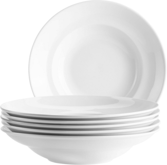 MÄSER Pastateller BARCA, Pastateller Set, Porzellan, (6 St)