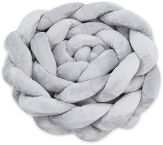 Totsy Baby Schutzgitter Bettschlange 1,5 m Baby geflochten Bettumrandung – Bettrolle