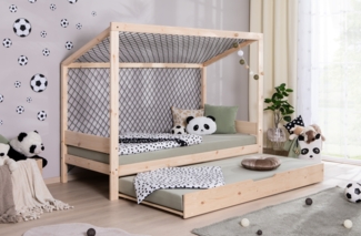 Kinderbett Fußballbett "Kimi" 90x200 Kiefer massiv