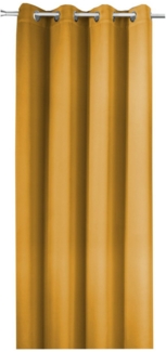 novumfix Verdunkelungsvorhang Sunout/20 curry Thermovorhang XXL Ösen bis 350 cm lang, verdunkelnd, extra lang