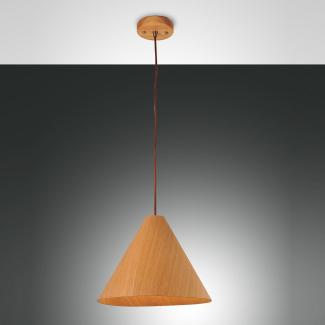 FABAS LUCE No. 3630-45-215 Pendelleuchte Esino 33cm Holz Eiche E27