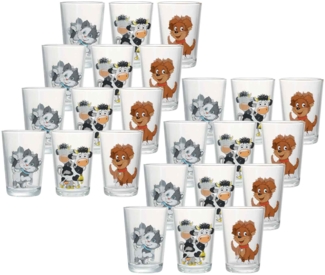 Ritzenhoff & Breker HOFTIERE Kinderbecher Set 24-teilig