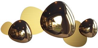 Maytoni Wandleuchte Jack-Stone 79cm goldfarben