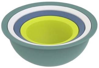 Rotho Schüssel/Siebset Caruba 4-teilig Teigschüssel Salatschüssel