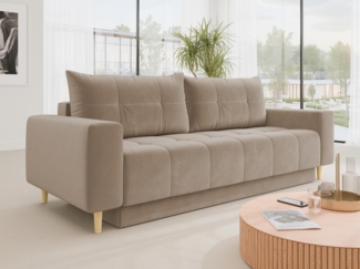 Schlafsofa Sobreti (Farbe: Bluvel 28)