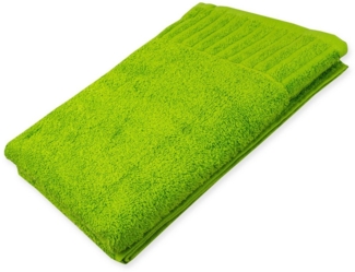 Casa Colori Badetuch Uni, Frottier (1-St), Hohe Farbbrillanz, Einfache Pflege