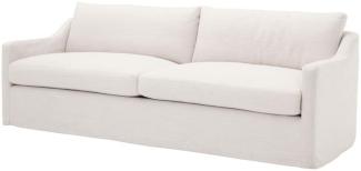 Casa Padrino Luxus Wohnzimmer Sofa Weiß 230x100 x H. 75 cm