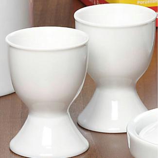 Eierbecher 6er Set Bianco