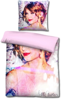 Castell Mikrofaser Wendebettwäsche Taylor Swift von Sid Maurer 135 x 200 + 80 x 80 cm
