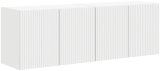 vidaXL TV-Wandschrank 2 pcs Weiß 59,5 x 31 x 40 cm Holzwerkstoff 892330