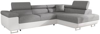 Ecksofa Torezio (Soft 017 + Lux 05 Seite: Rechts)