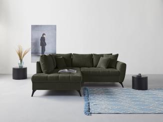 INOSIGN Ecksofa Lörby L-Form, Belastbarkeit bis 140kg pro Sitzplatz, auch mit Aqua clean-Bezug