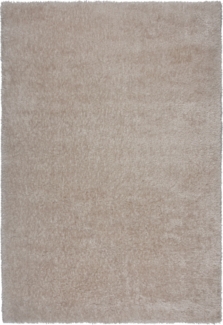 Kadima Design Superweicher Hochflor-Teppich - "Orwell". Farbe: Beige, 160x230 cm