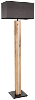 SPOT Light LED Stehlampe MAZZO, Höhe 150 cm, Eichenfurnier, Metall, Dimmfunktion, Leuchtmittel wechselbar, Warmweiß, 2-flammig