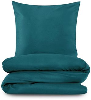 TRENDBUY24 Bettwäsche Bettwäsche Bettgarnitur 135x200 155x220 200x200 Mikrofaser 2tlg, Mikrofaser, 2 teilig, verdeckter Reißverschluss