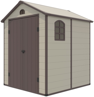 Geräteschuppen für den Außenbereich Gartengeräteschrank mit Lüftungsschächten Gerätehaus