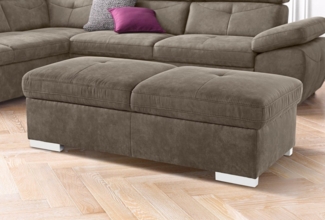 exxpo - sofa fashion Hocker Spring Bankhocker, guter Sitzkomfort und tolle Verarbeitungsdetails