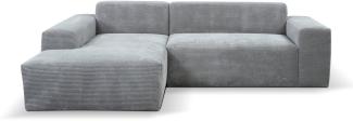 INOSIGN Ecksofa Zeus-L, Curvy Trend Ecksofa mit urbaner Optik