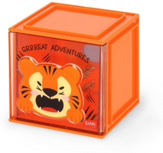 Legami Erweiterbare Schreibtischbox - Tiger