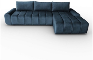 Beautysofa Ecksofa COSTA mit Schlaffunktion & Bettkasten, modernes Design