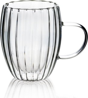 PETER 300ml Borosilikatglas Becher - Modernes, stilvolles Design
