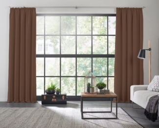 Wirth Vorhang Dim out, Kräuselband (1 St), verdunkelnd, nach Maß